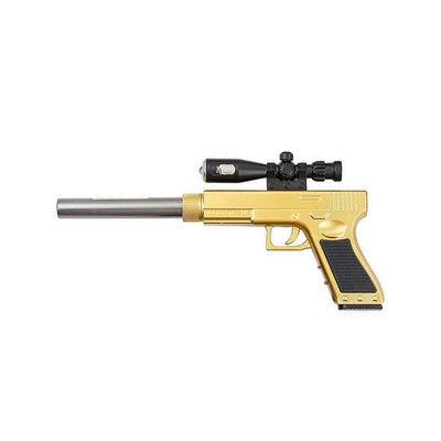 Thumbnail: Pistol Gun Shaped Pen With Flashlight