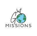 Just Go Missions logo with a cross forming the T and a globe forming the O, representing going into the world.