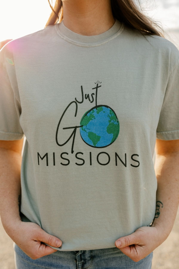 Women's "Just Go" Tee $25