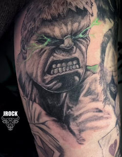 hulk tattoo