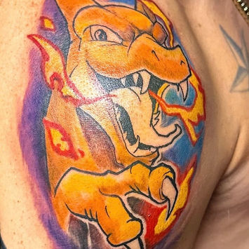 charmander tattoo