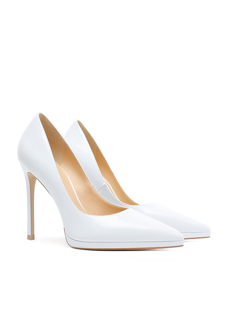 Thumbnail: 12CM Patent Leather Pointed High Heel Shoes HZL520