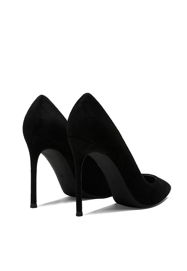 Thumbnail: 10CM Uniform Pointed High Heel Shoes HZL212