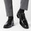 縮圖：Brogue Leather Cap Toe Business Shoes MK5011-4