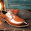 縮圖：Business Leather Derby Shoes MK5018-2