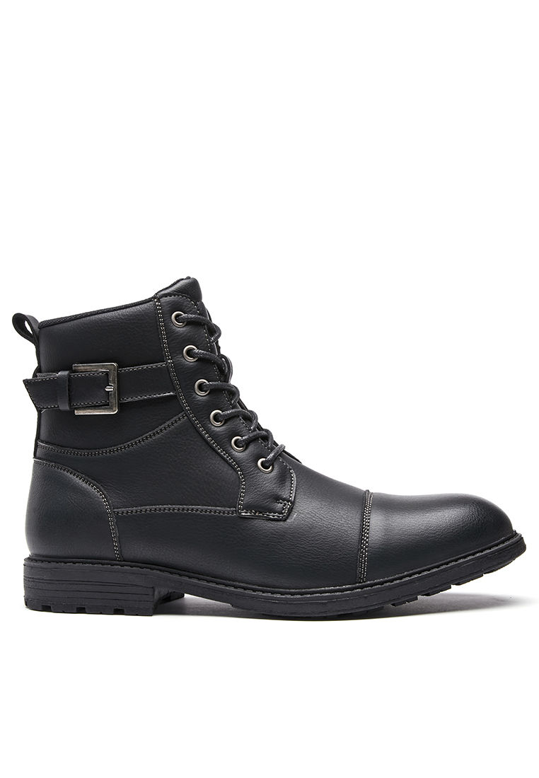 Vintage Faux Leather Martin Boots KB2208W