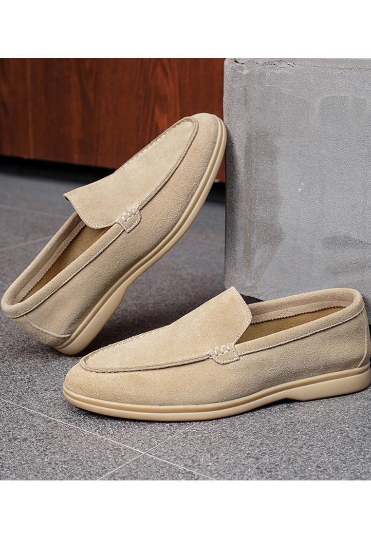 Thumbnail: Classic Cow Suede Loafers MK-8253-1