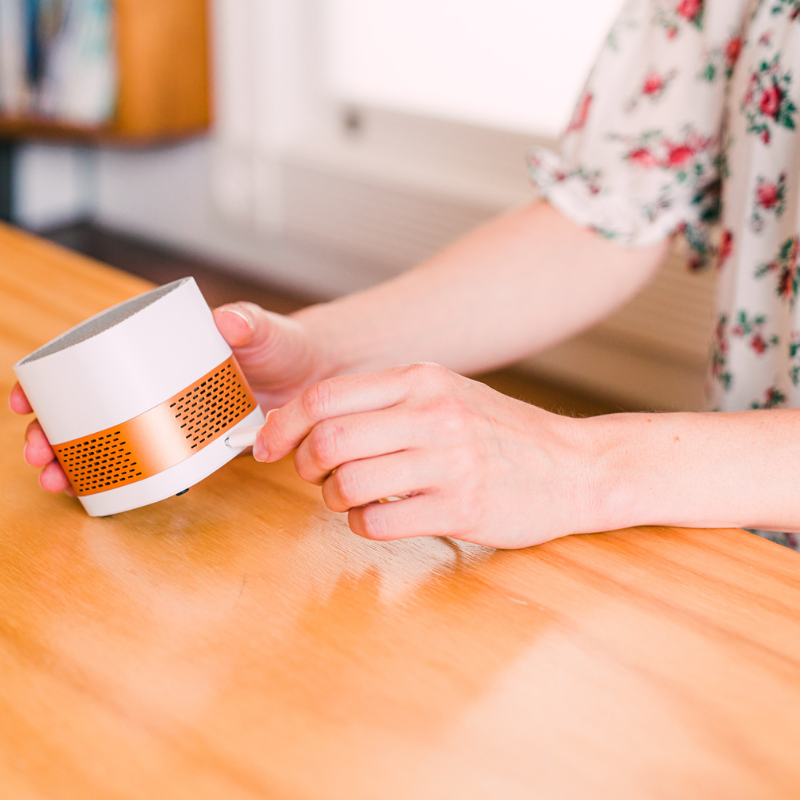 縮圖：LUFT Cube 便攜式光觸媒個人空氣淨化器 - 古銅金