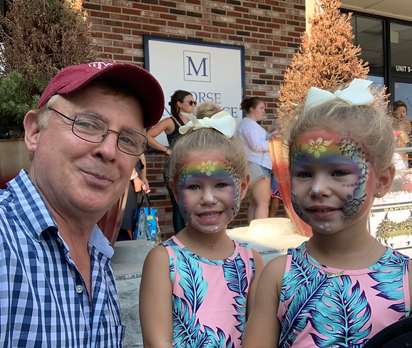 Face painting with air brush in New England - Raddo Mobile Studio