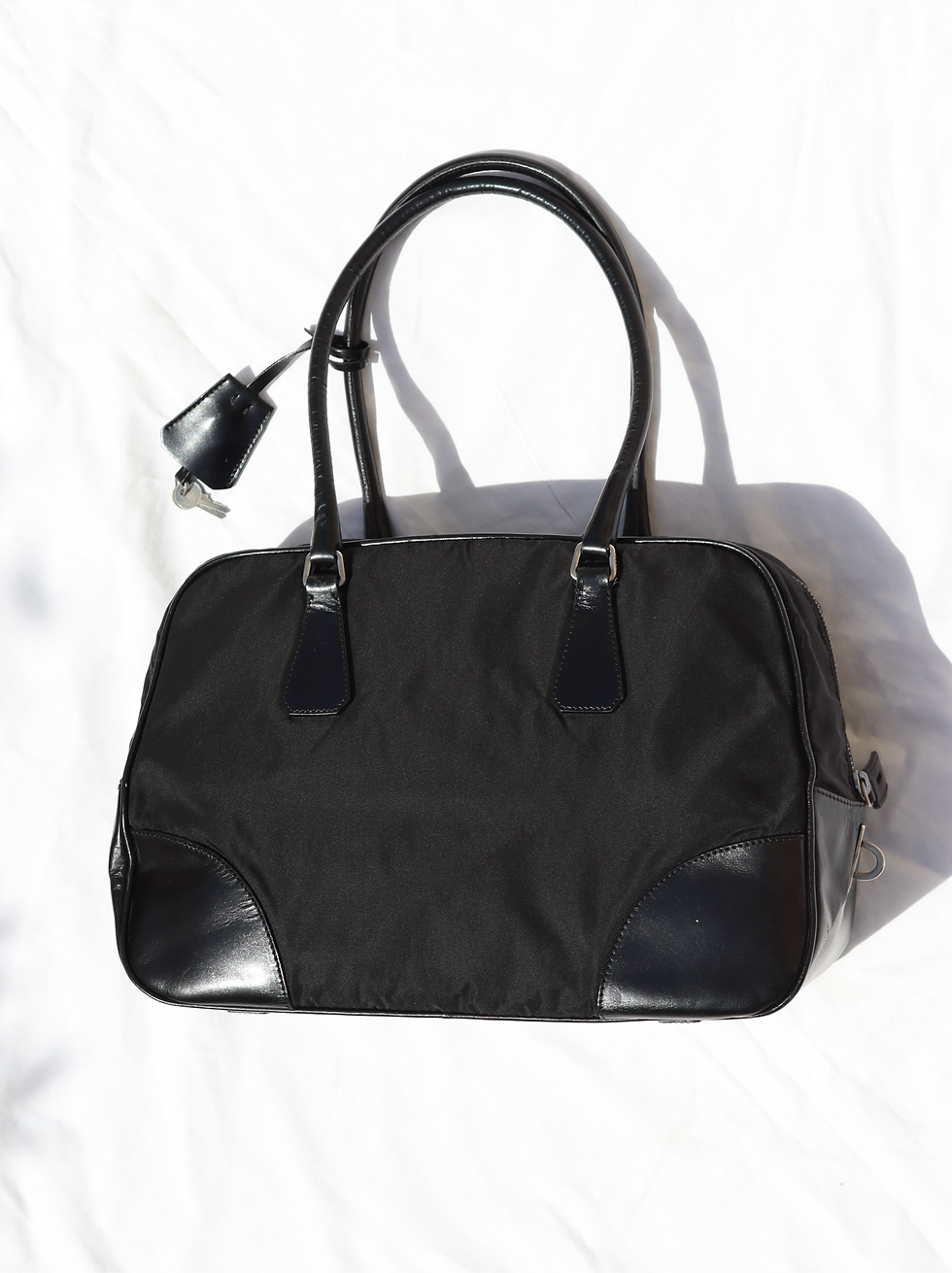 Prada square zip around