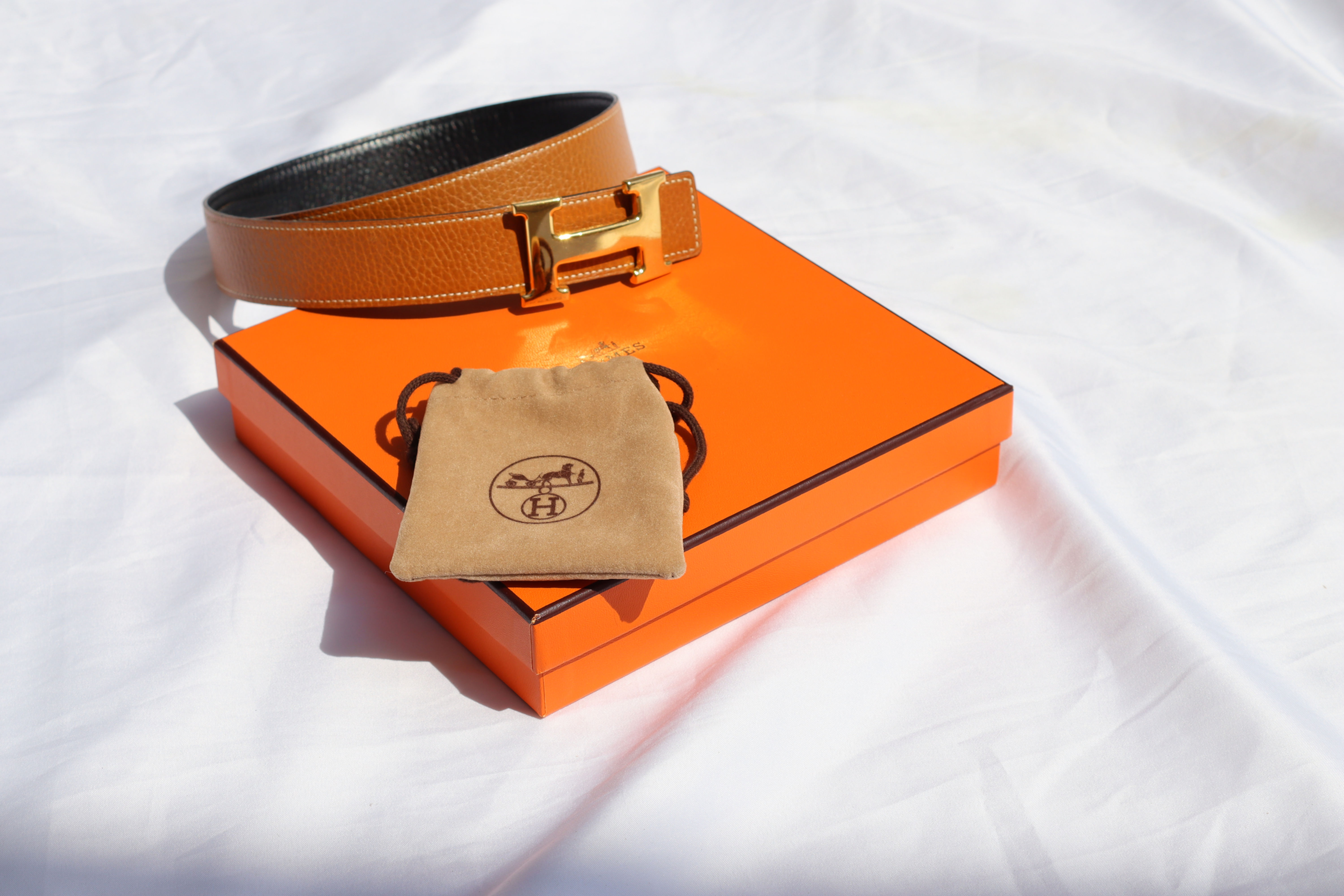 Hermes reversible H Belt