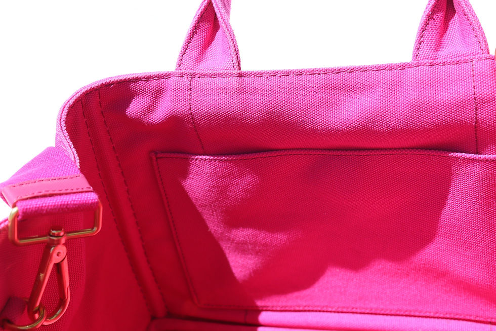 Prada Fuxia pink Canapa bag