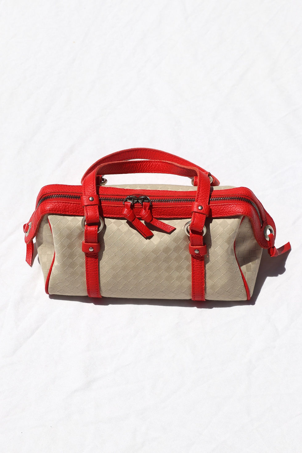 Bottega Veneta Red Leather bag
