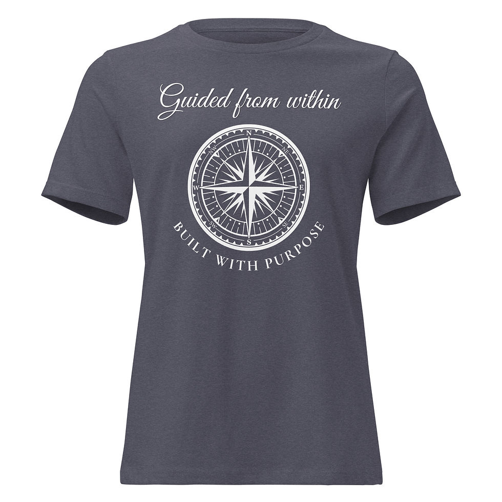 Thumbnail: "Guided From Within" (White Print)