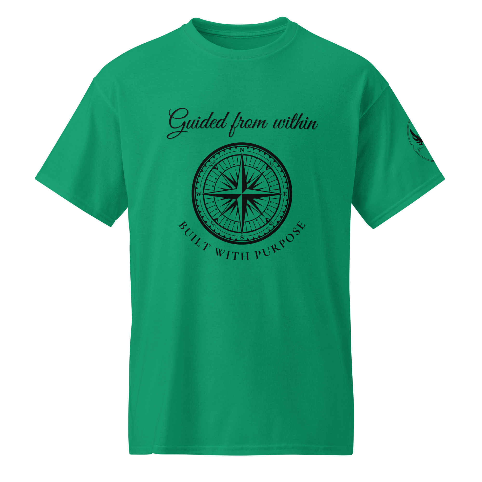 "Guided From Within" (White Print) DryBlend® T-Shirt 