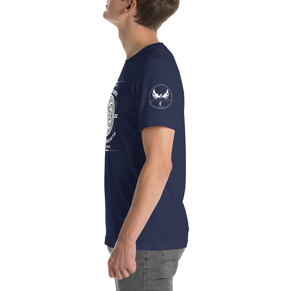 Thumbnail: "Inner Peace, Outer Strength" (White Print)