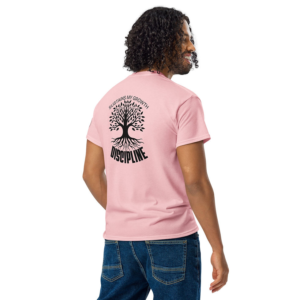 Thumbnail: "Discipline" DryBlend® T-Shirt (Black Print)