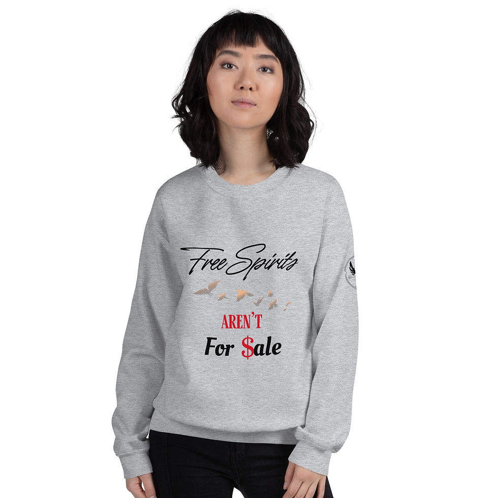 Thumbnail: "Free Spirits Aren't For $ale" (Black Print)