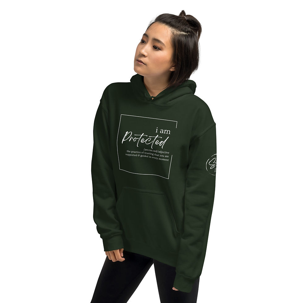 Thumbnail: "I Am Protected", Loose Fit (White Print)