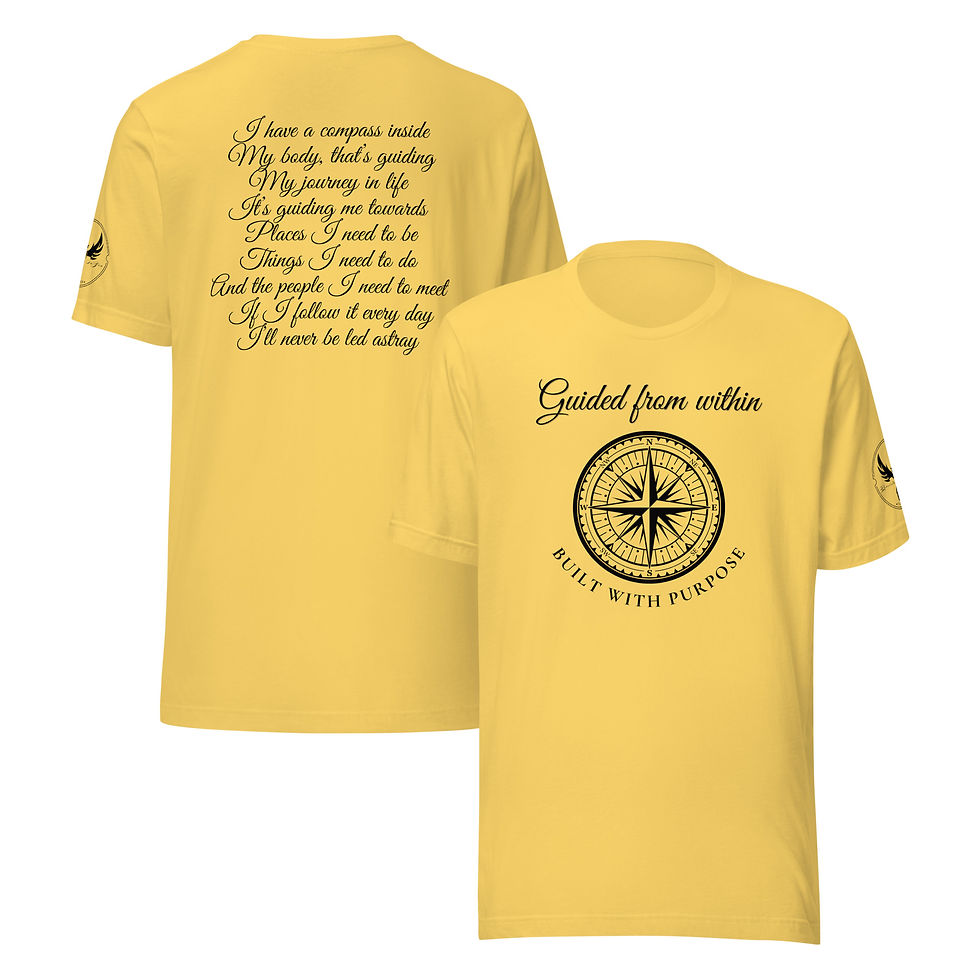 Thumbnail: "Guided From Within" (Black Print)