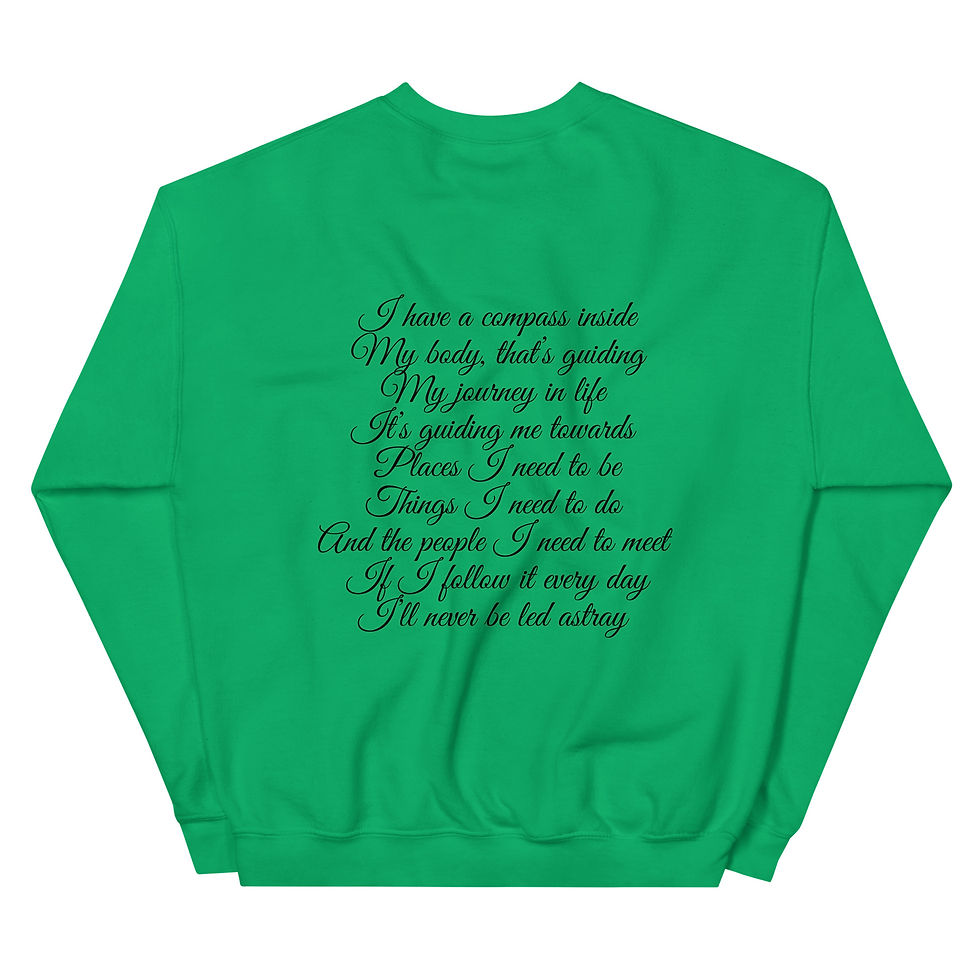 Thumbnail: "Guided From Within" (Black Print)