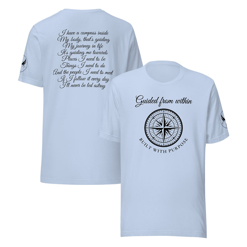 Thumbnail: "Guided From Within" (Black Print)