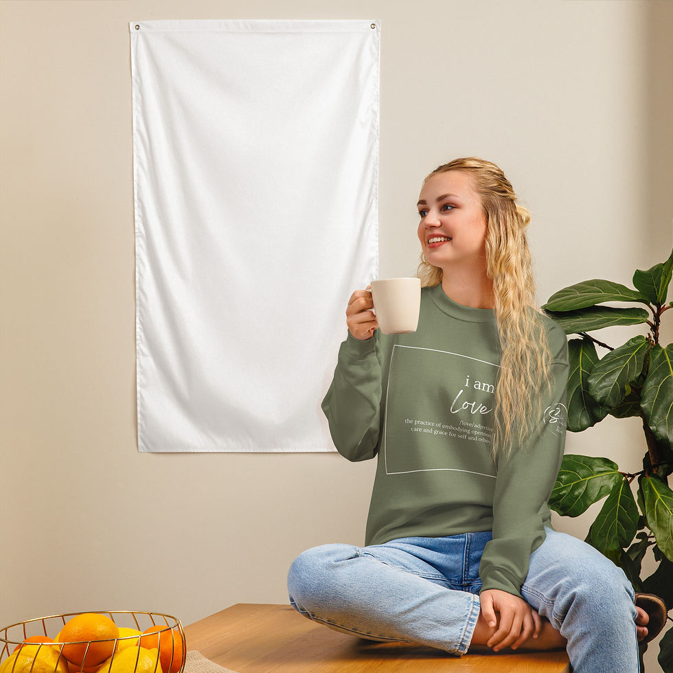 Thumbnail: “I Am Love” (White Print)