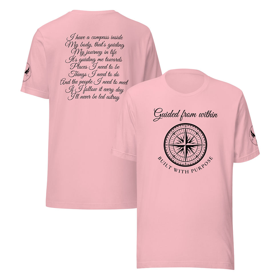 Thumbnail: "Guided From Within" (Black Print)