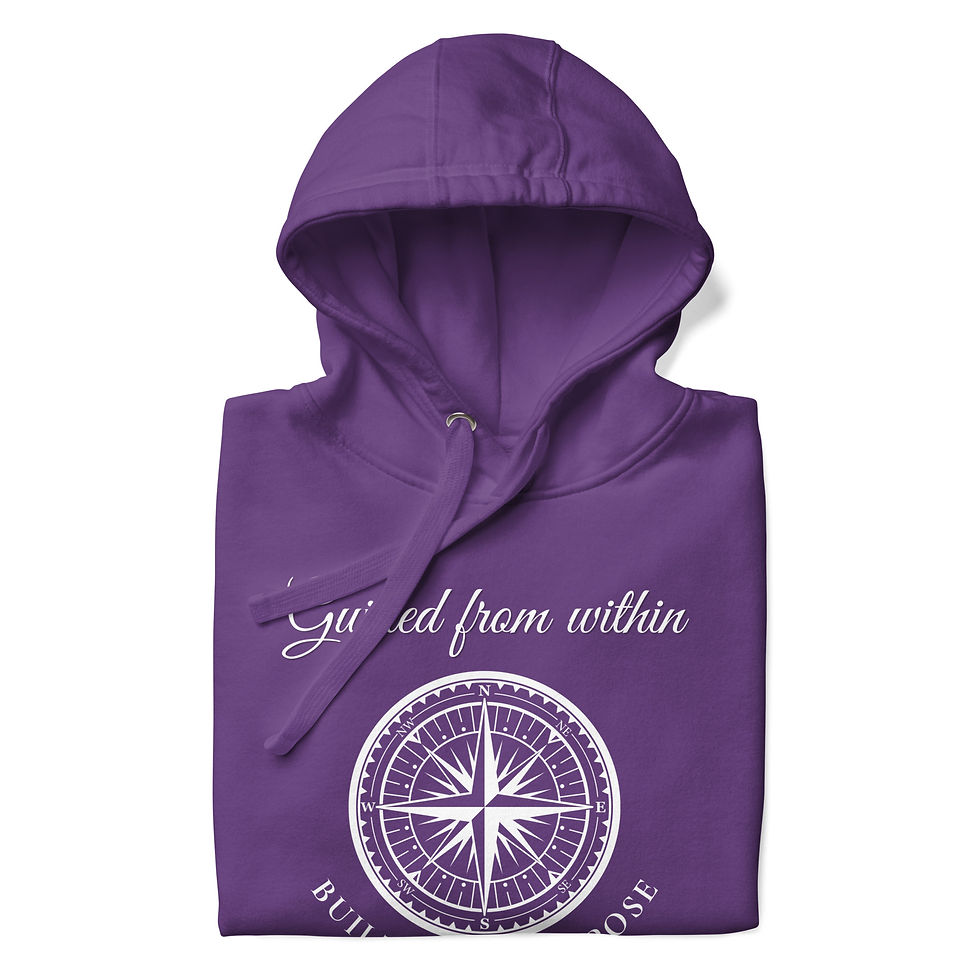 Thumbnail: "Guided From Within" Slim FIt (White Print)