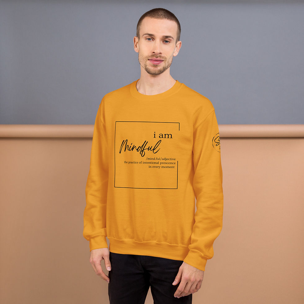 Thumbnail: "I Am Mindful" (Black Print)