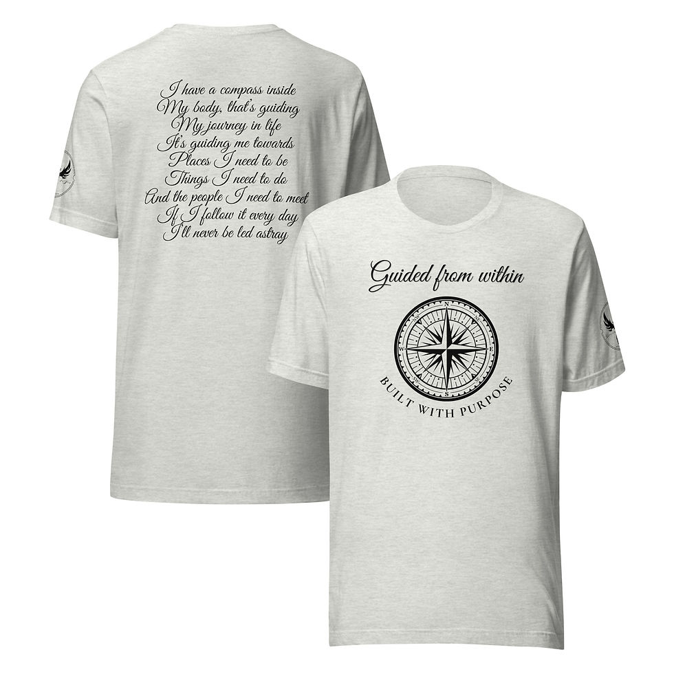 Thumbnail: "Guided From Within" (Black Print)