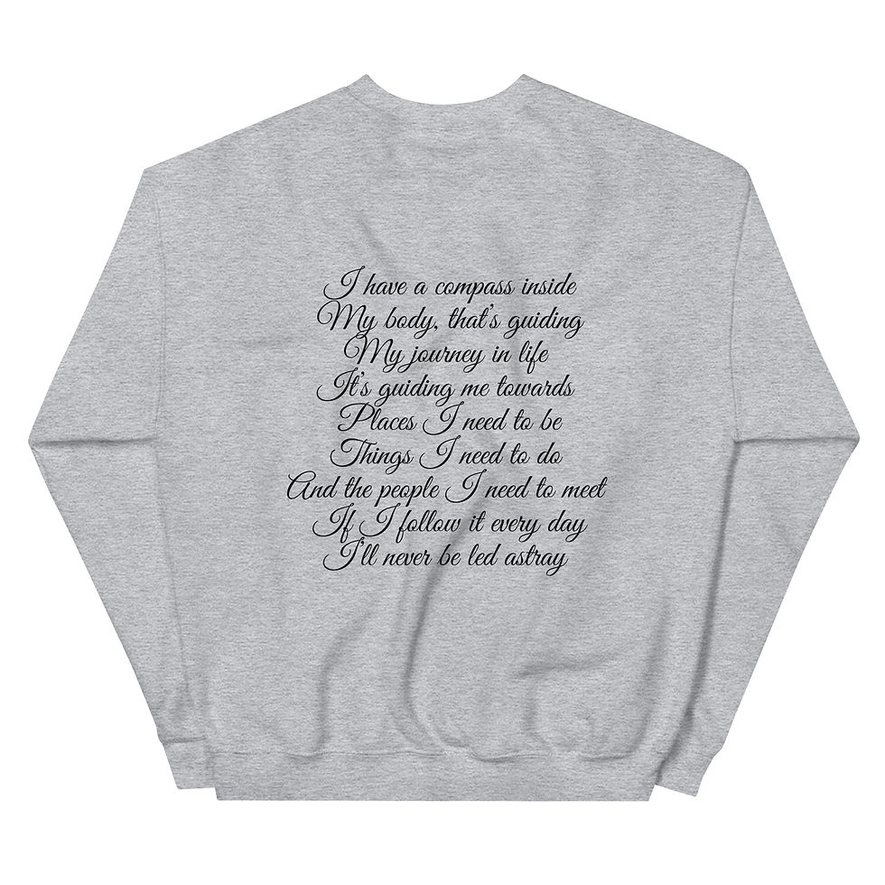 Thumbnail: "Guided From Within" (Black Print)