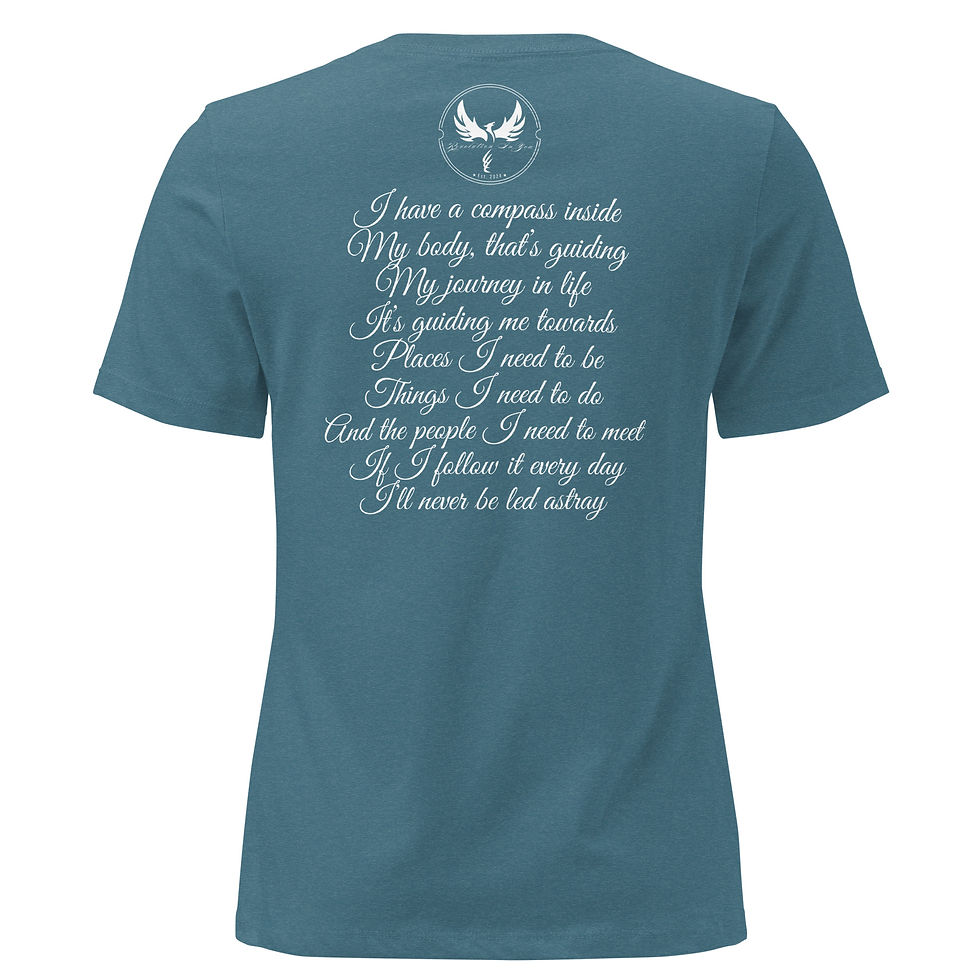 Thumbnail: "Guided From Within" (White Print)