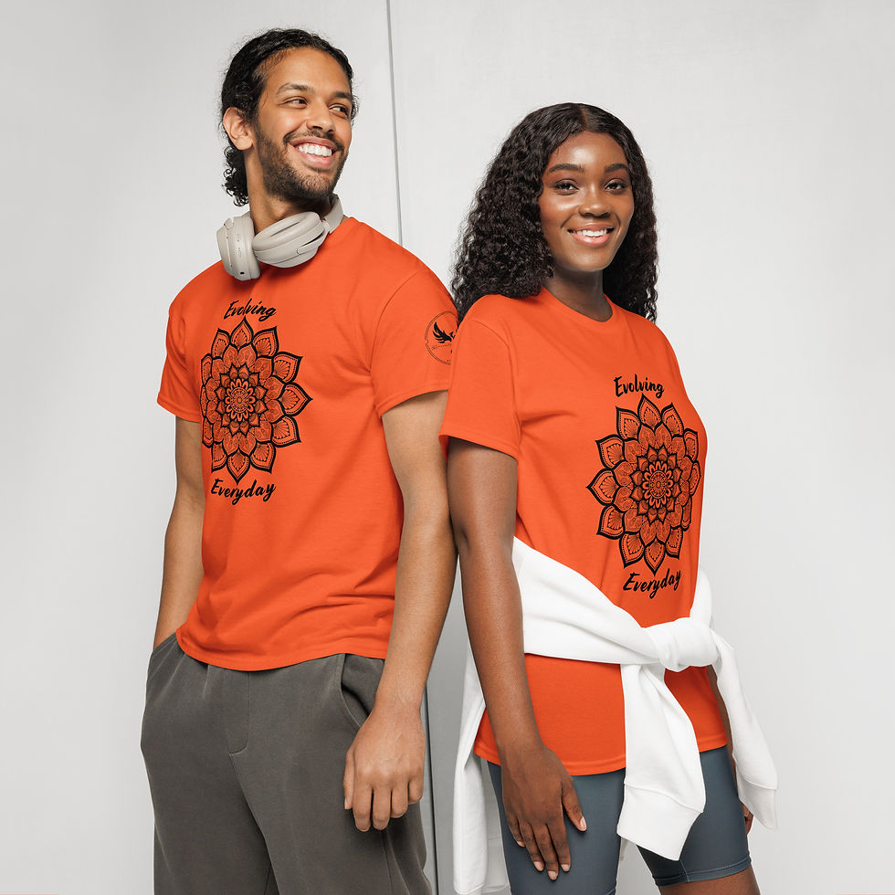 Thumbnail: "Evolving Everyday" DryBlend® T-Shirt (Black Print)