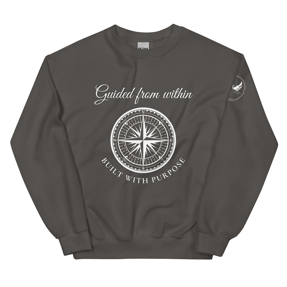 Thumbnail: "Guided From Within" (White Print)