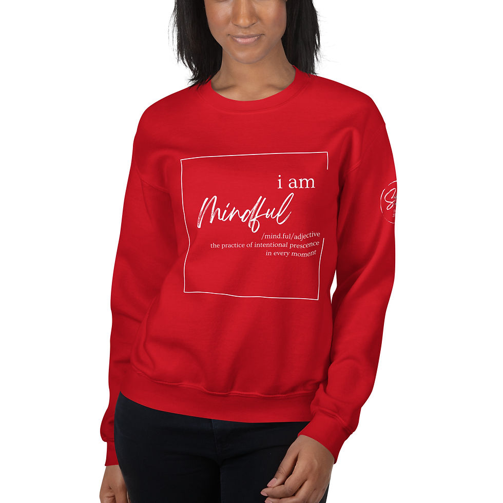 Thumbnail: "I Am Mindful" (White Print)