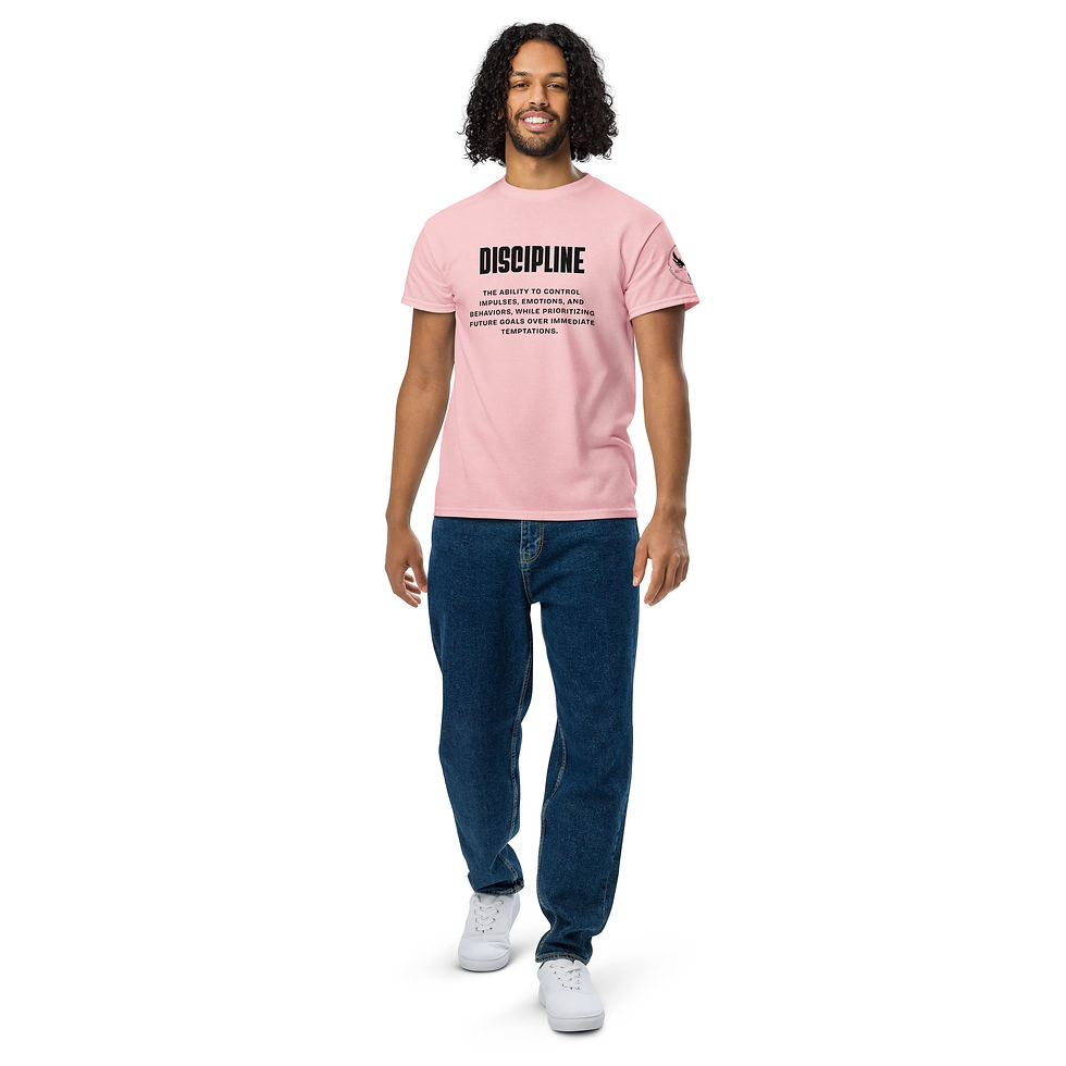 Thumbnail: "Discipline" DryBlend® T-Shirt (Black Print)
