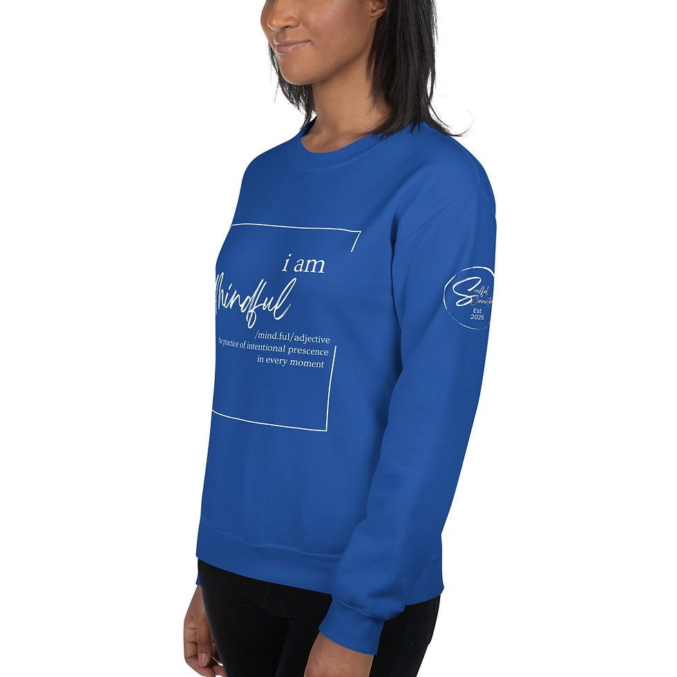 Thumbnail: "I Am Mindful" (White Print)
