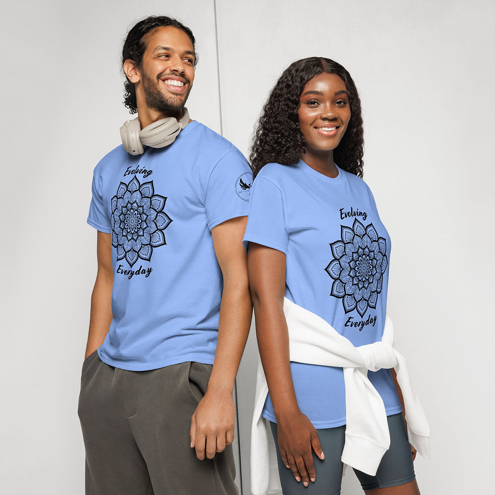 Thumbnail: "Evolving Everyday" DryBlend® T-Shirt (Black Print)