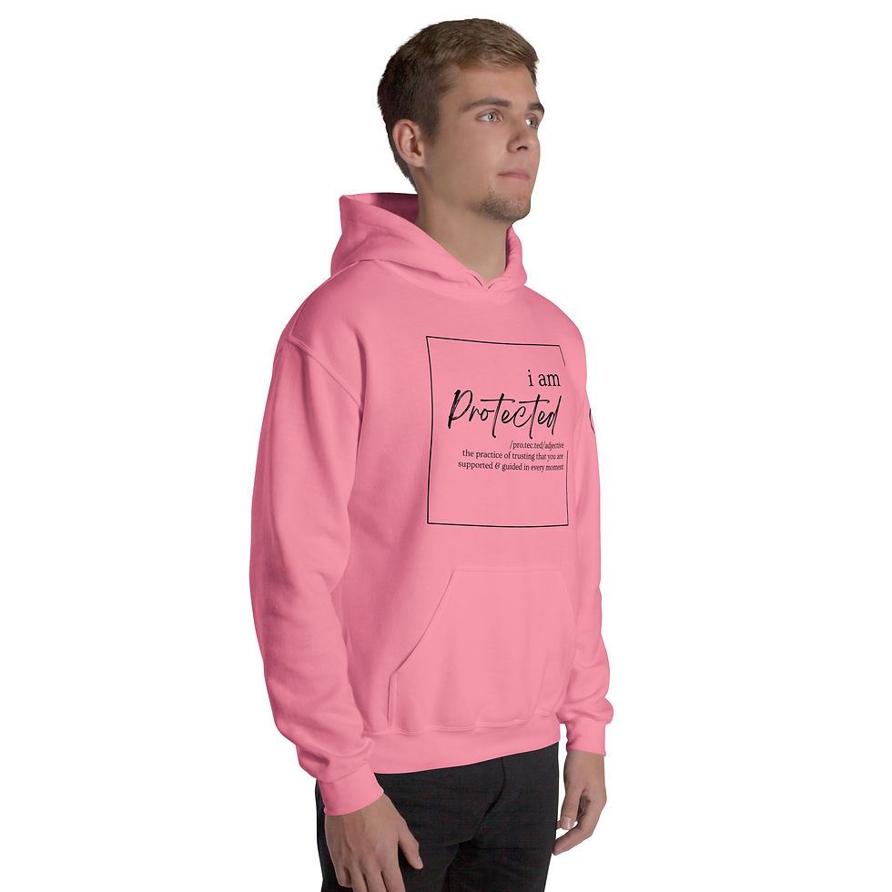 Thumbnail: "I Am Protected", Loose Fit (Black Print)