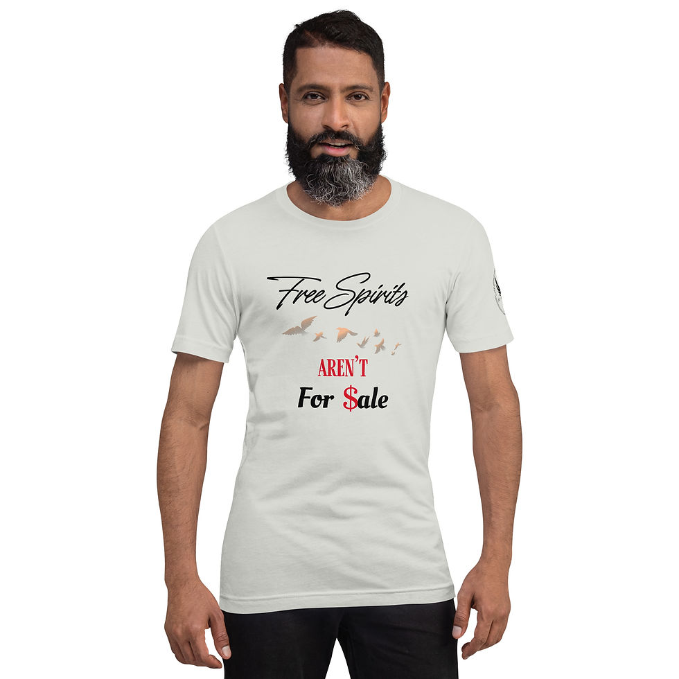 Thumbnail: "Free Spirits Aren't For $ale" (Black Print)