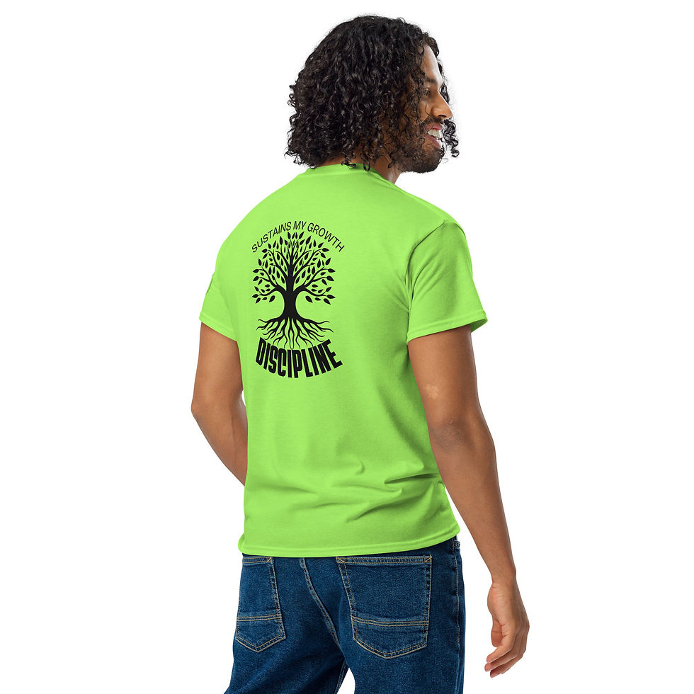 Thumbnail: "Discipline" DryBlend® T-Shirt (Black Print)