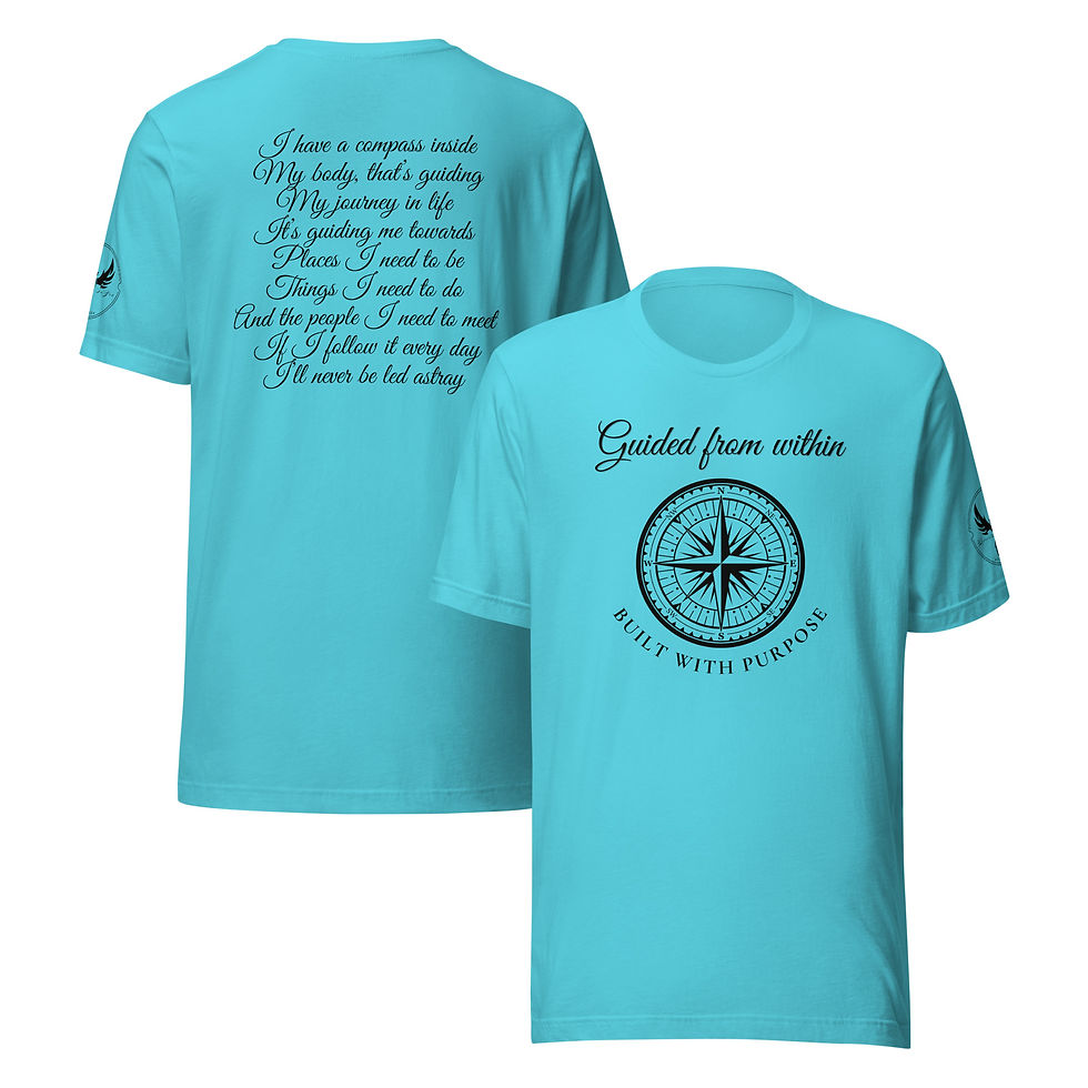 Thumbnail: "Guided From Within" (Black Print)
