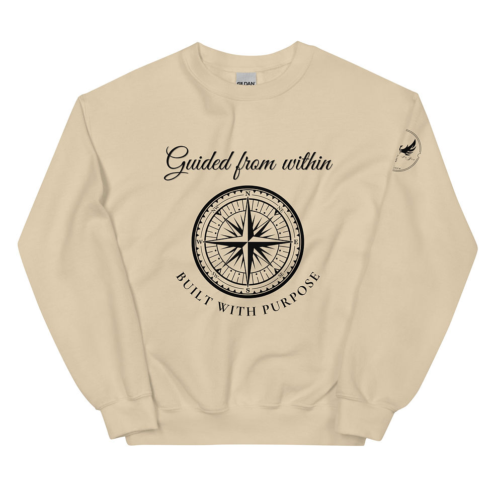 Thumbnail: "Guided From Within" (Black Print)