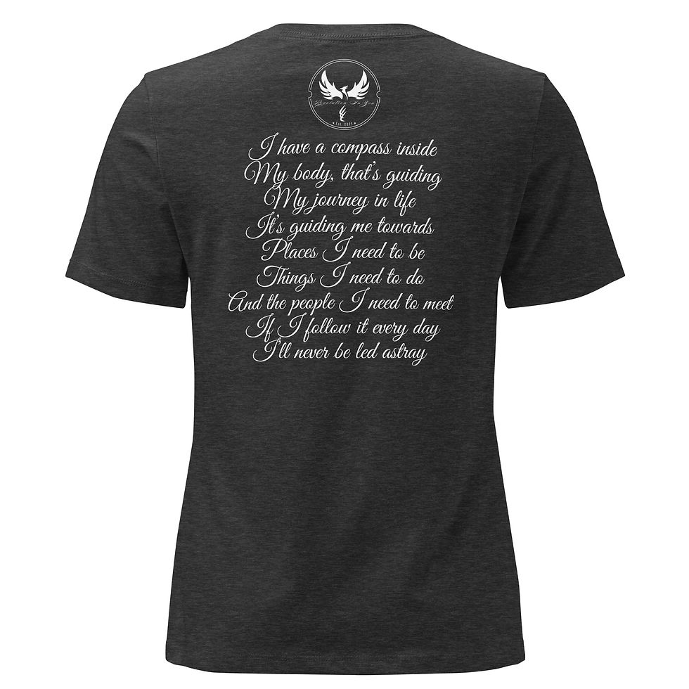 Thumbnail: "Guided From Within" (White Print)