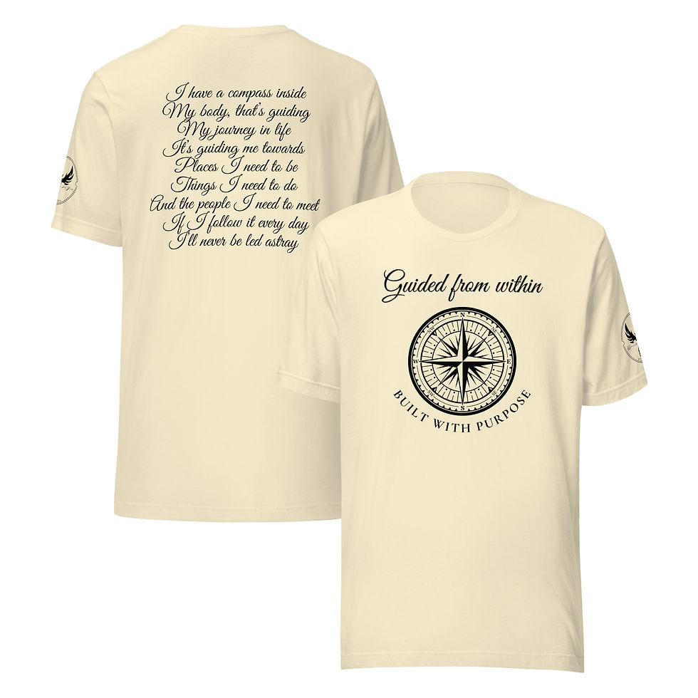 Thumbnail: "Guided From Within" (Black Print)