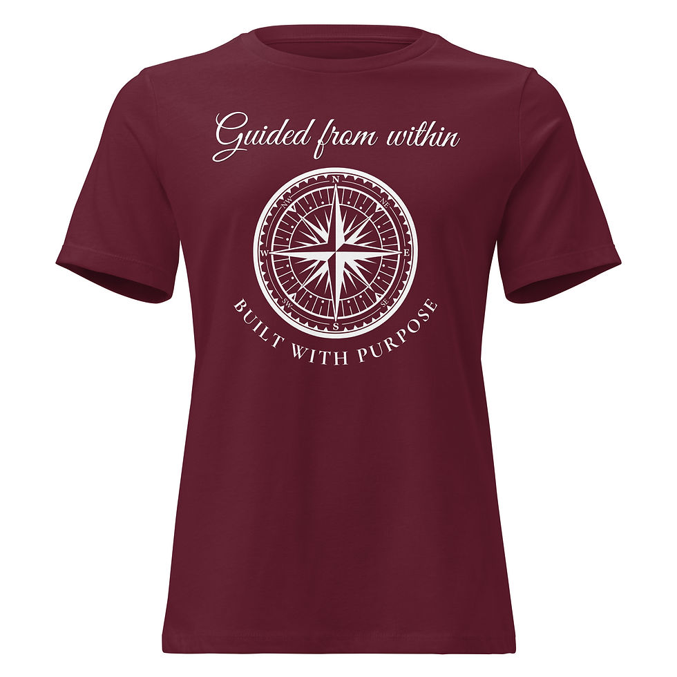 Thumbnail: "Guided From Within" (White Print)