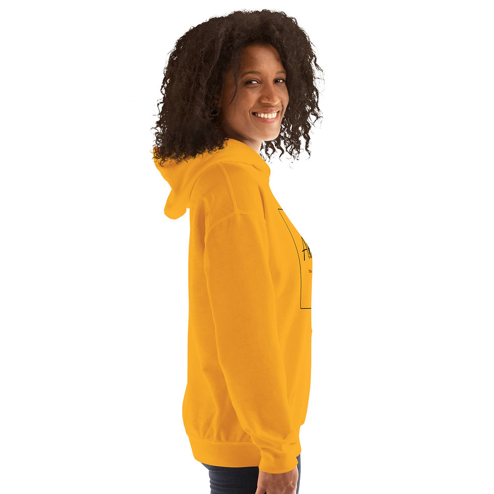 Thumbnail: “I Am Abundant”, Loose Fit (Black Print)