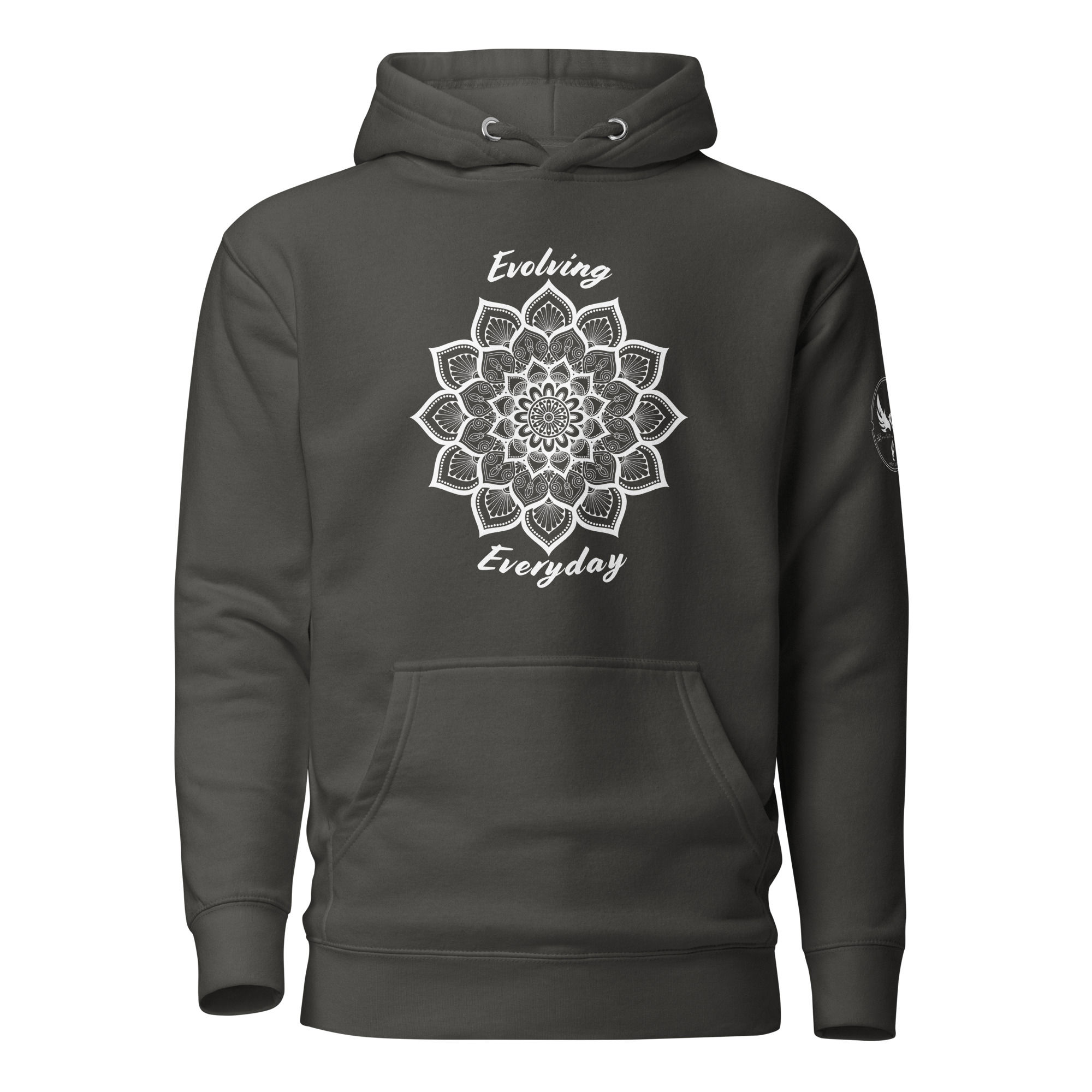 "Evolving Everyday" Slim Fit (White Print)