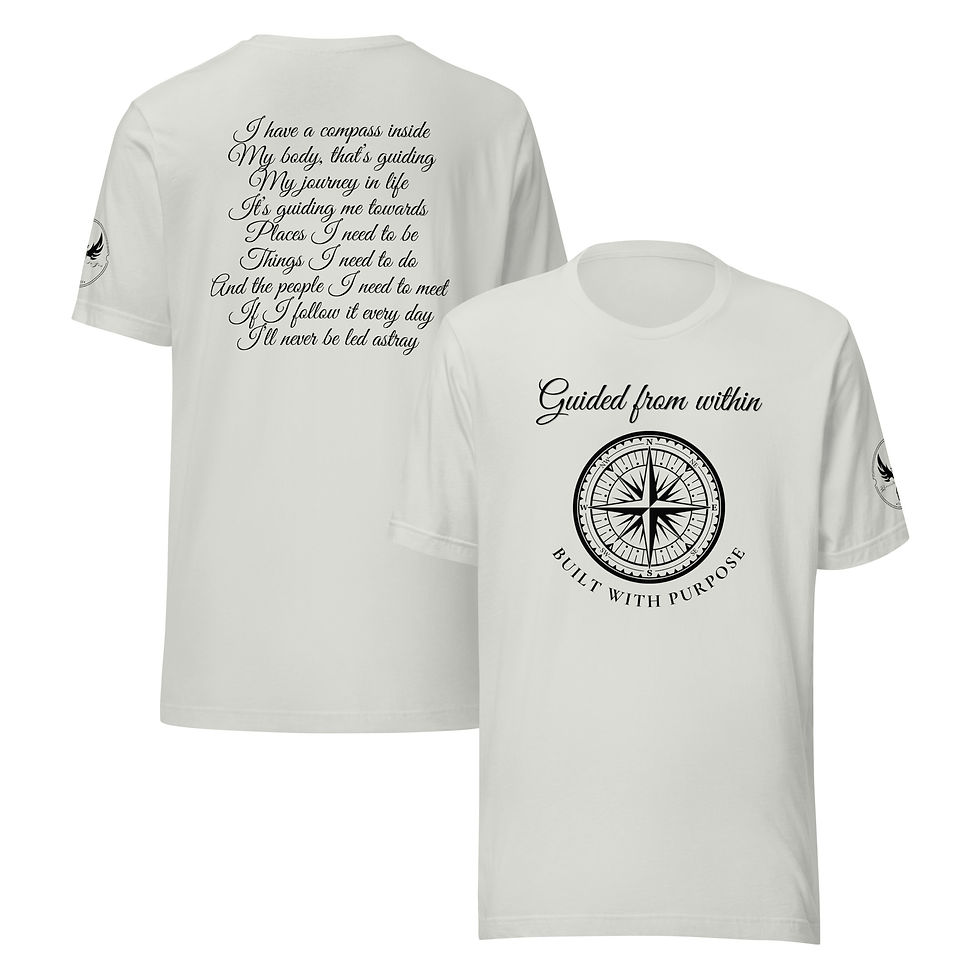 Thumbnail: "Guided From Within" (Black Print)